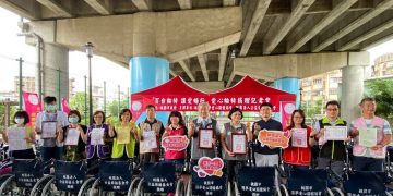 捐贈百台輪椅！桃市圓夢愛心關懷協會盼改善身障者行動便利