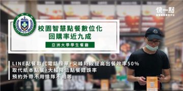 導入線上點餐系統！提升消費次數 學餐回購率近九成