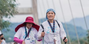 為撫平疫情傷痛健走34公里 天主教與佛教攜手為世界、為台灣祈福