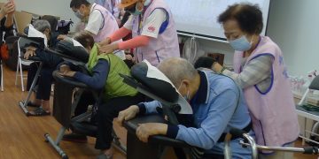 樂活防疫新生活 盲人愛心行善團關懷鄉親長青族公益活動