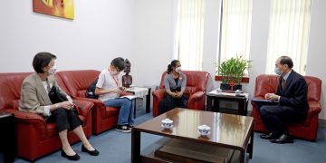 阿富汗政權轉移將滿一年，阿富汗展望會會長與外交部、企業夥伴交流前線需要