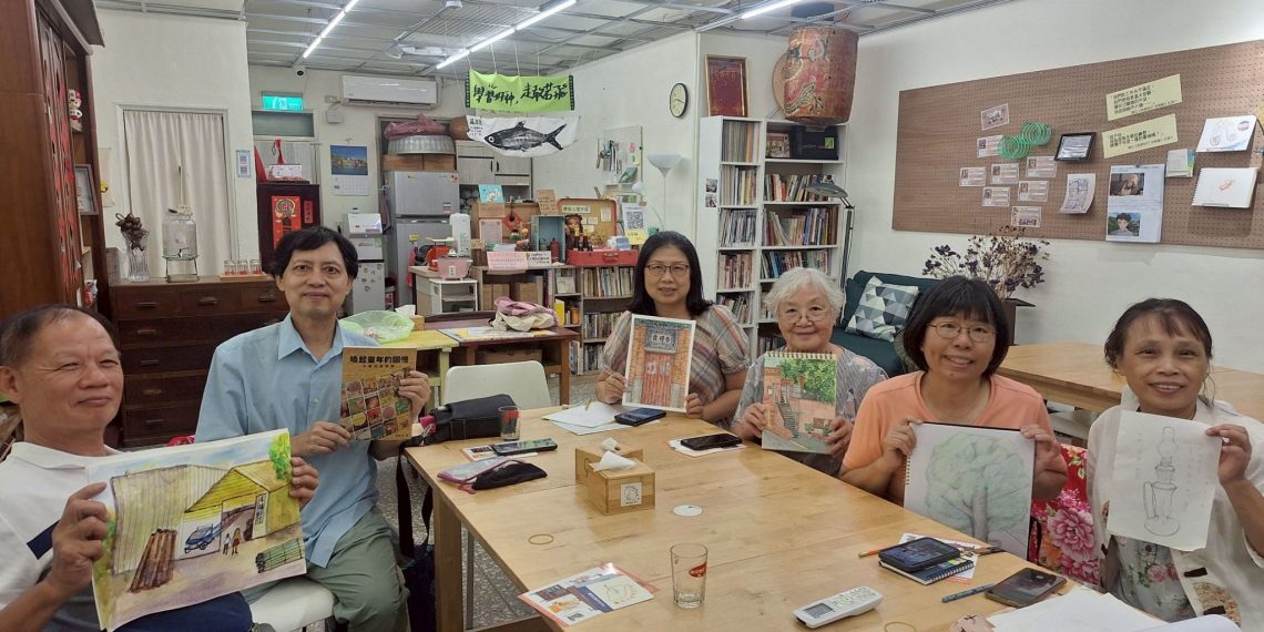 用「老．好．人」與畫筆，讓三蘆島記憶重生：一場跨世代的尋寶行動